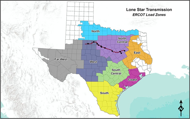 ERCOT load zones