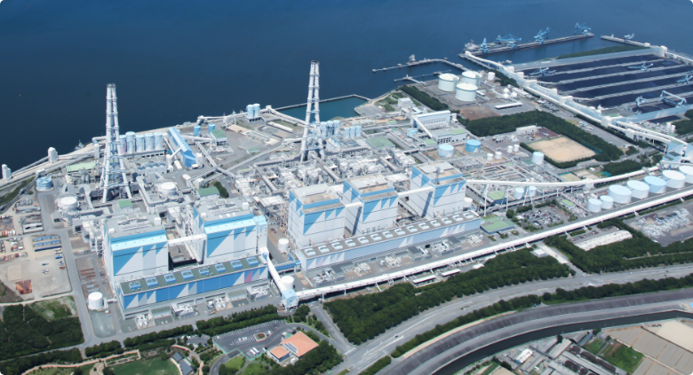 JERA's Hekinan coal power station