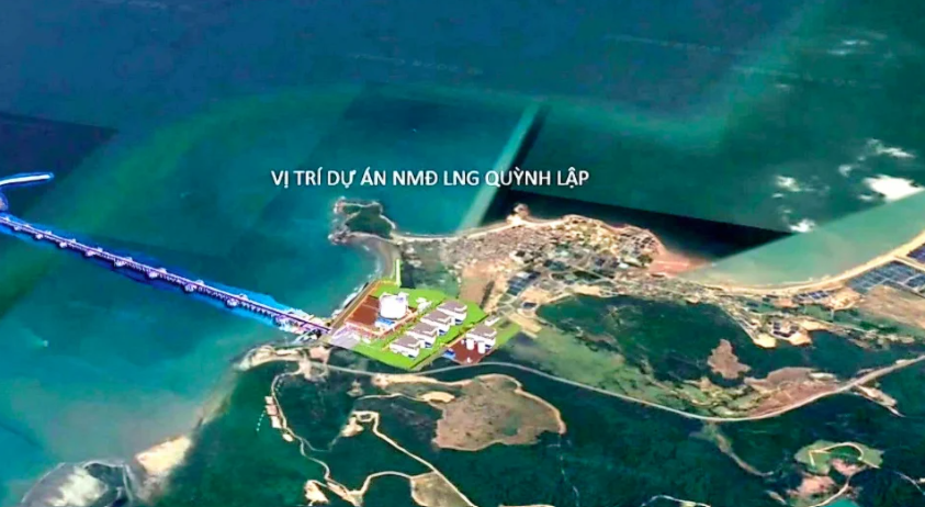 Render of Quynh Lap LNG-to-Power project