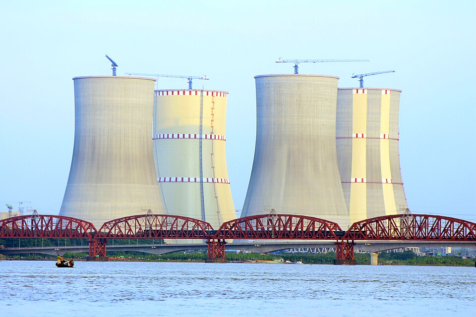 Ruppur nuclear reactor, northwest of Dhaka, Bangladesh