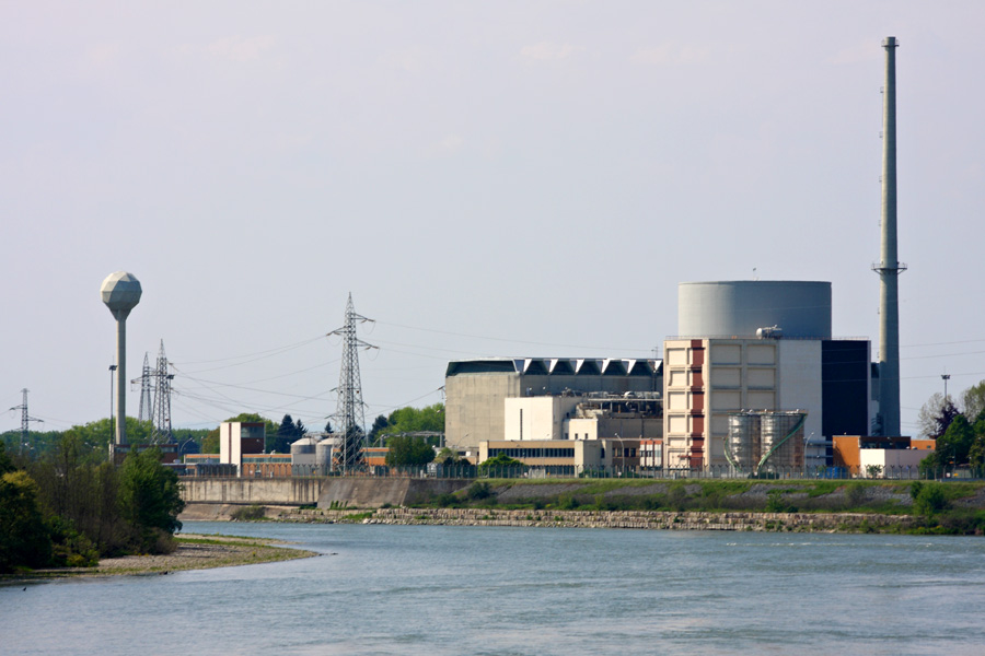Decomissioned Enrico Fermi nuclear power plant