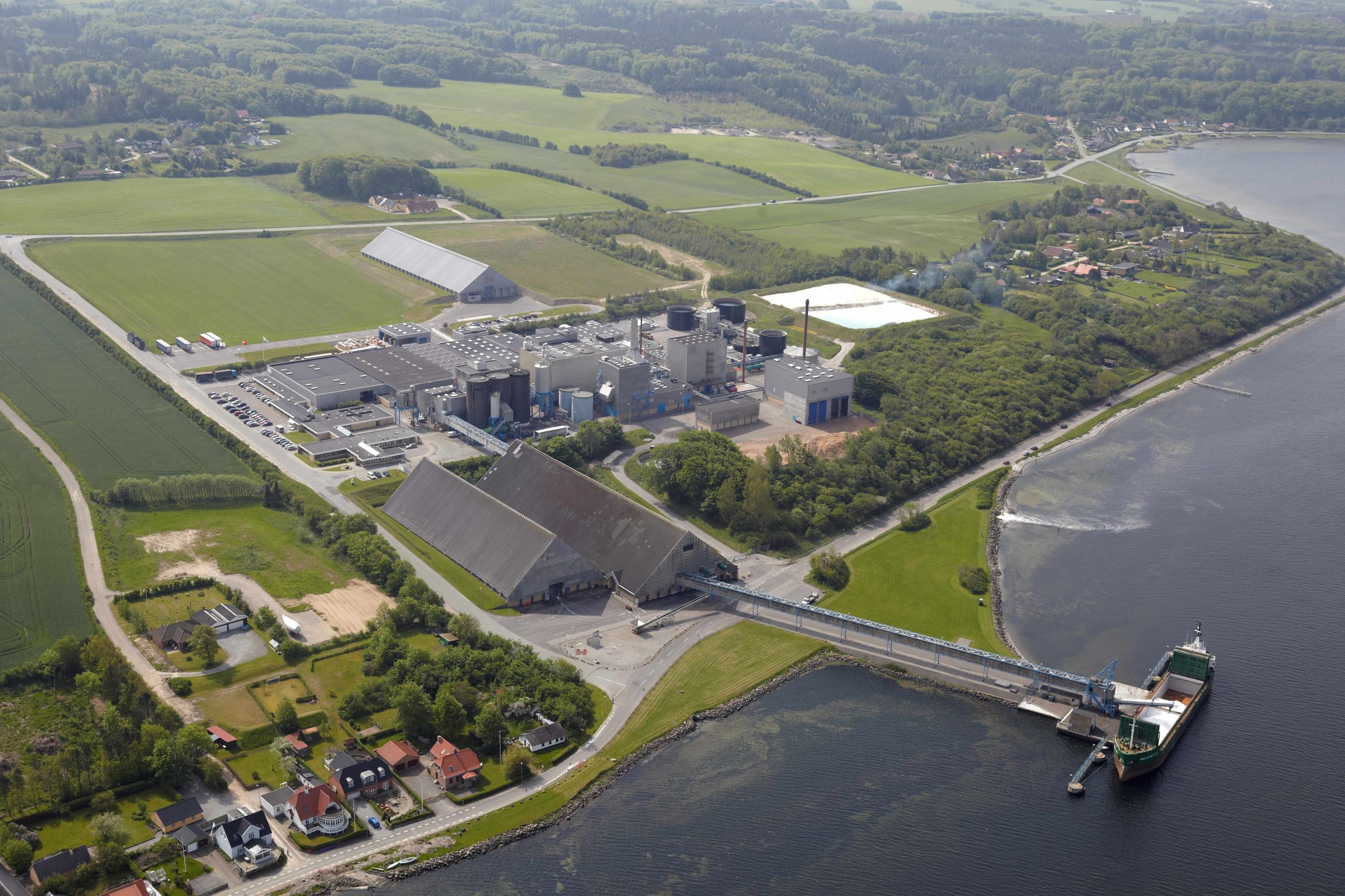 Dansk Salts fully electrified salt production facility in Marriager, Denmark
