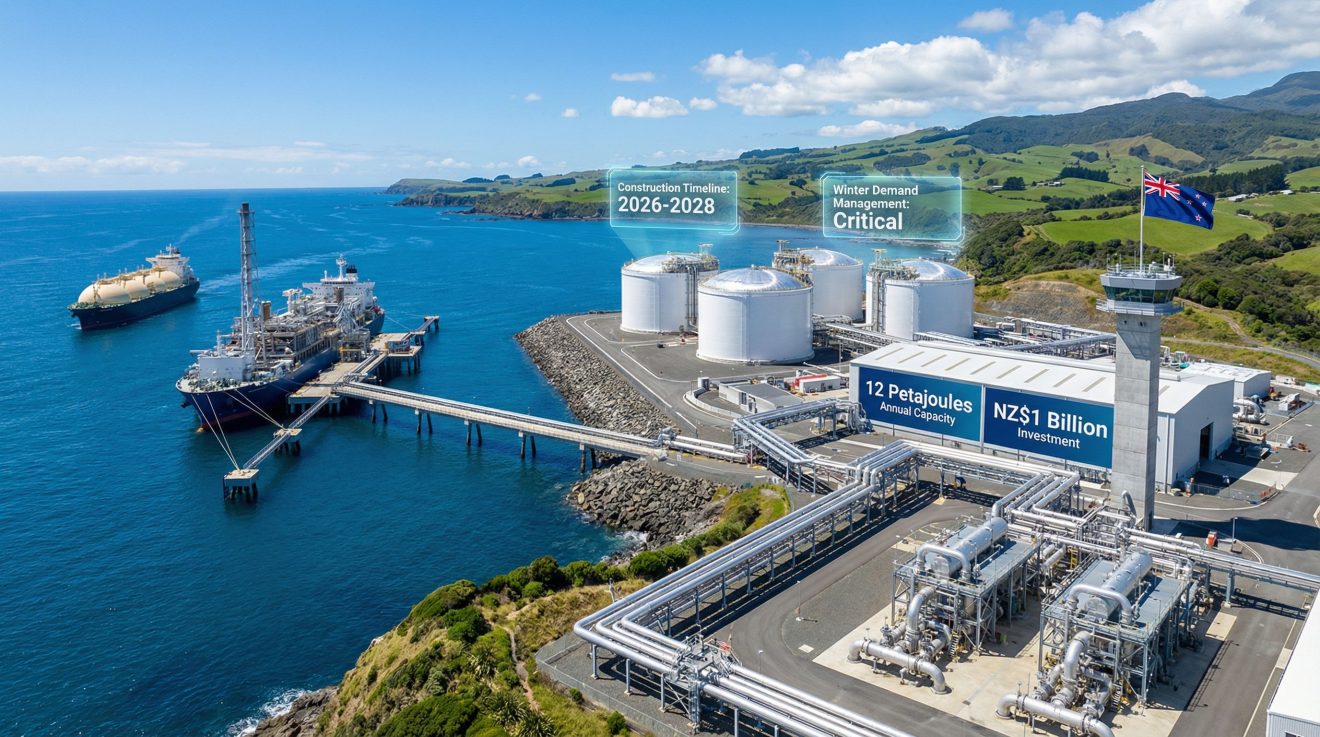 NZ LNG import terminal