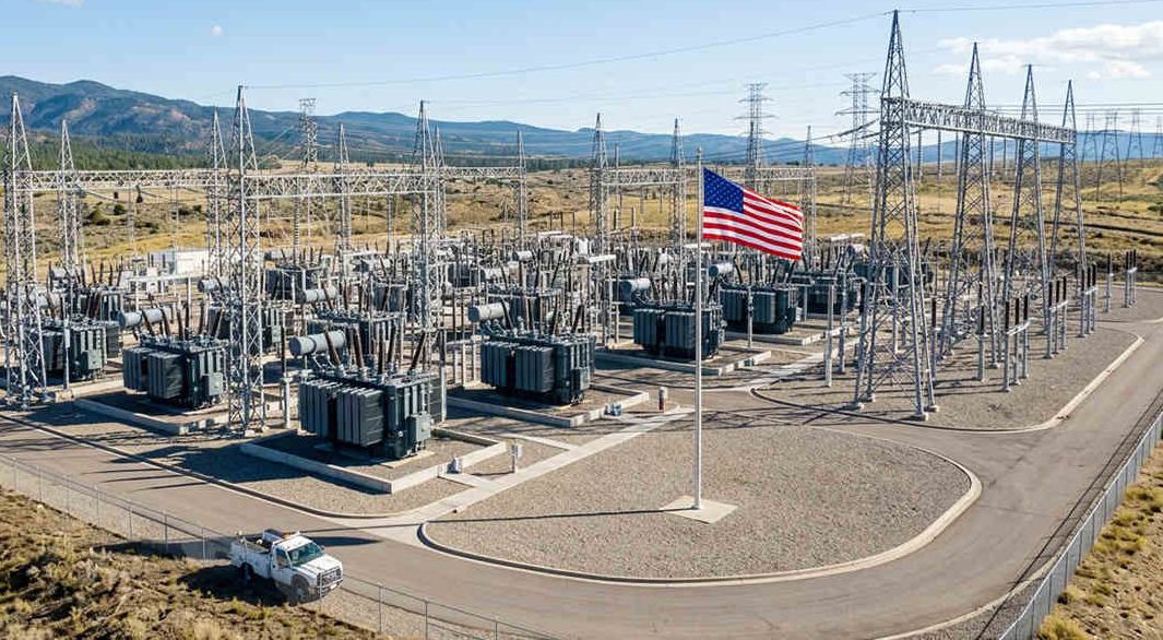 US power grid_illustation