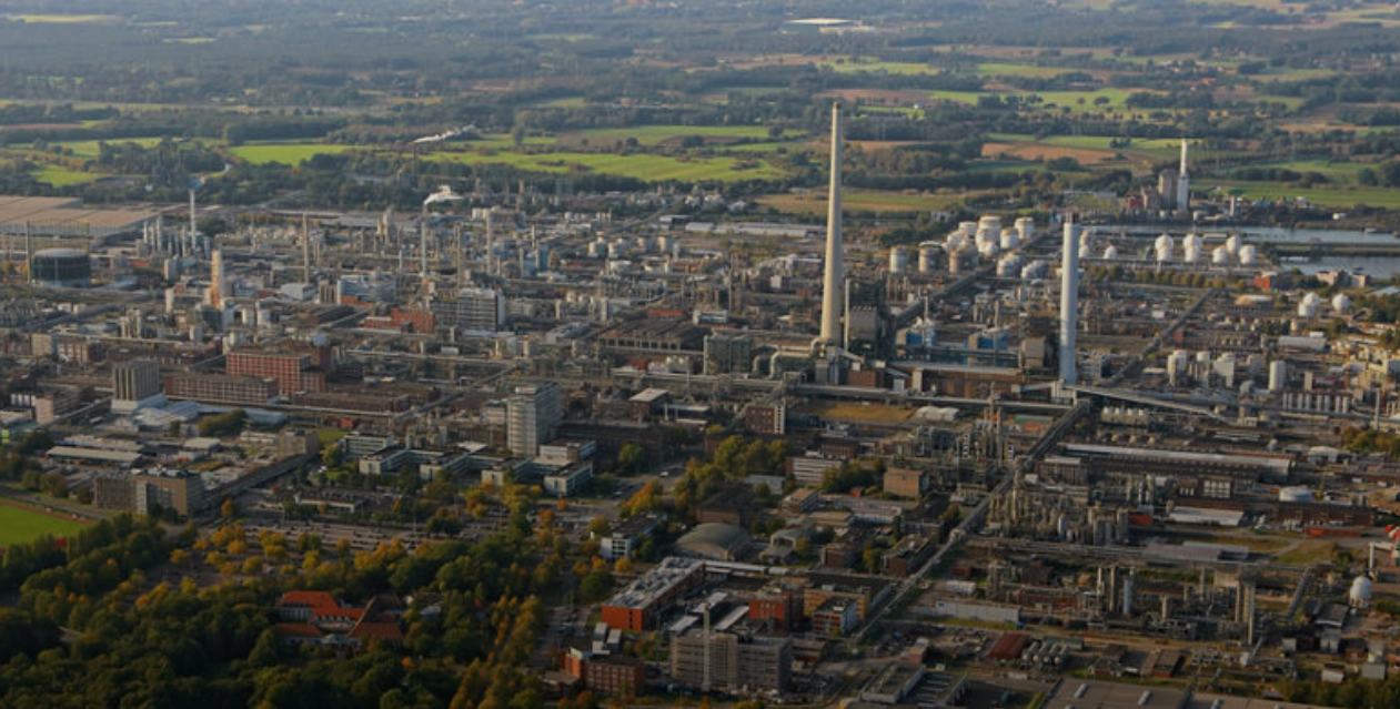 Marl Chemical Park in Germany's northern Ruhr region