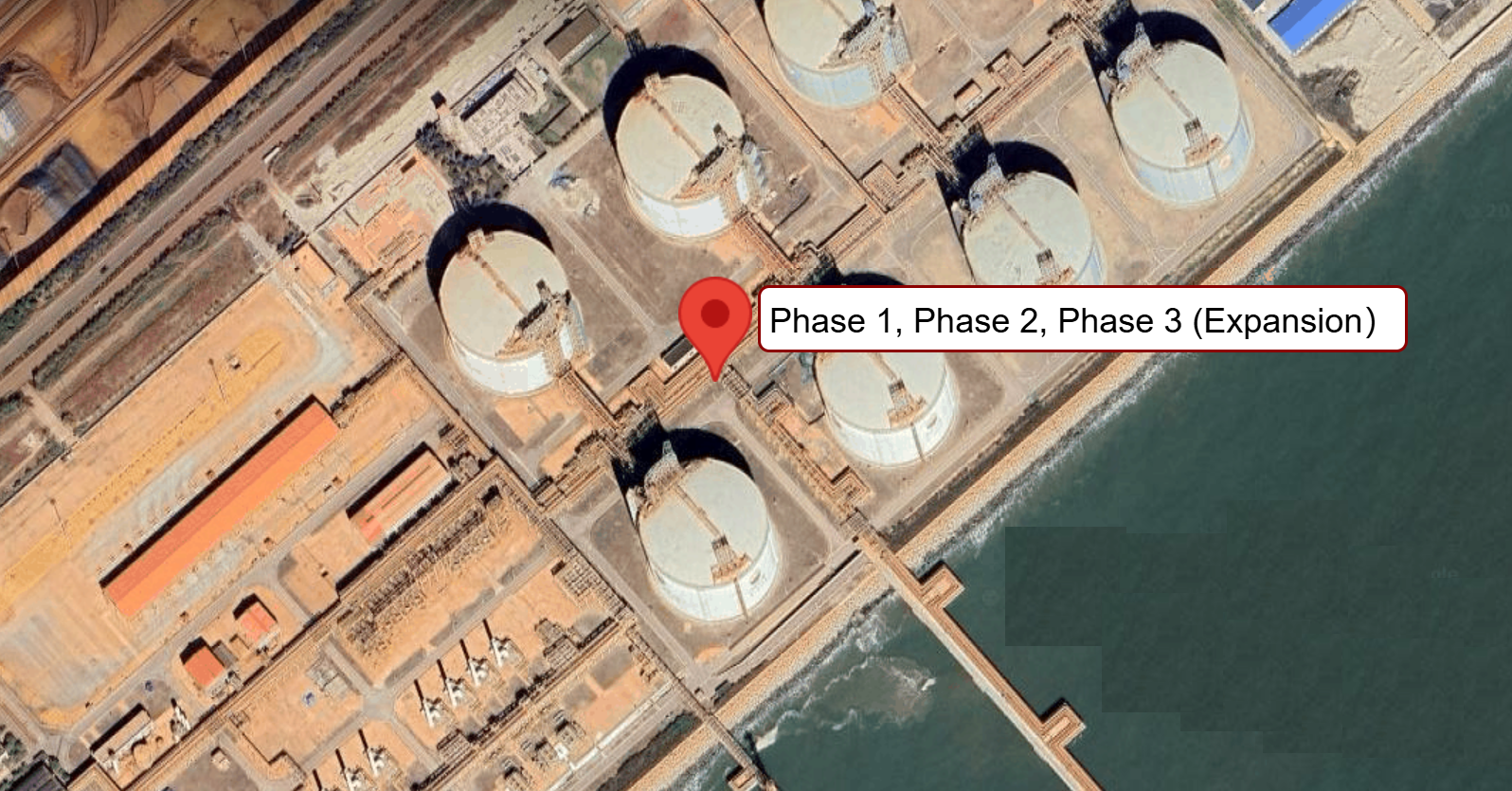 PetroChina's Tangshan LNG terminal