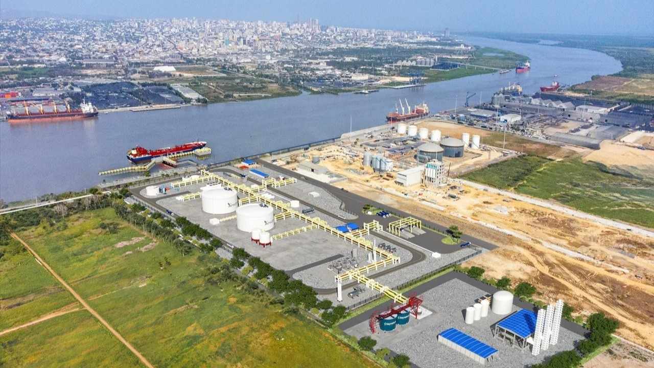 Render of Amazónica LNG’s Palermo terminal