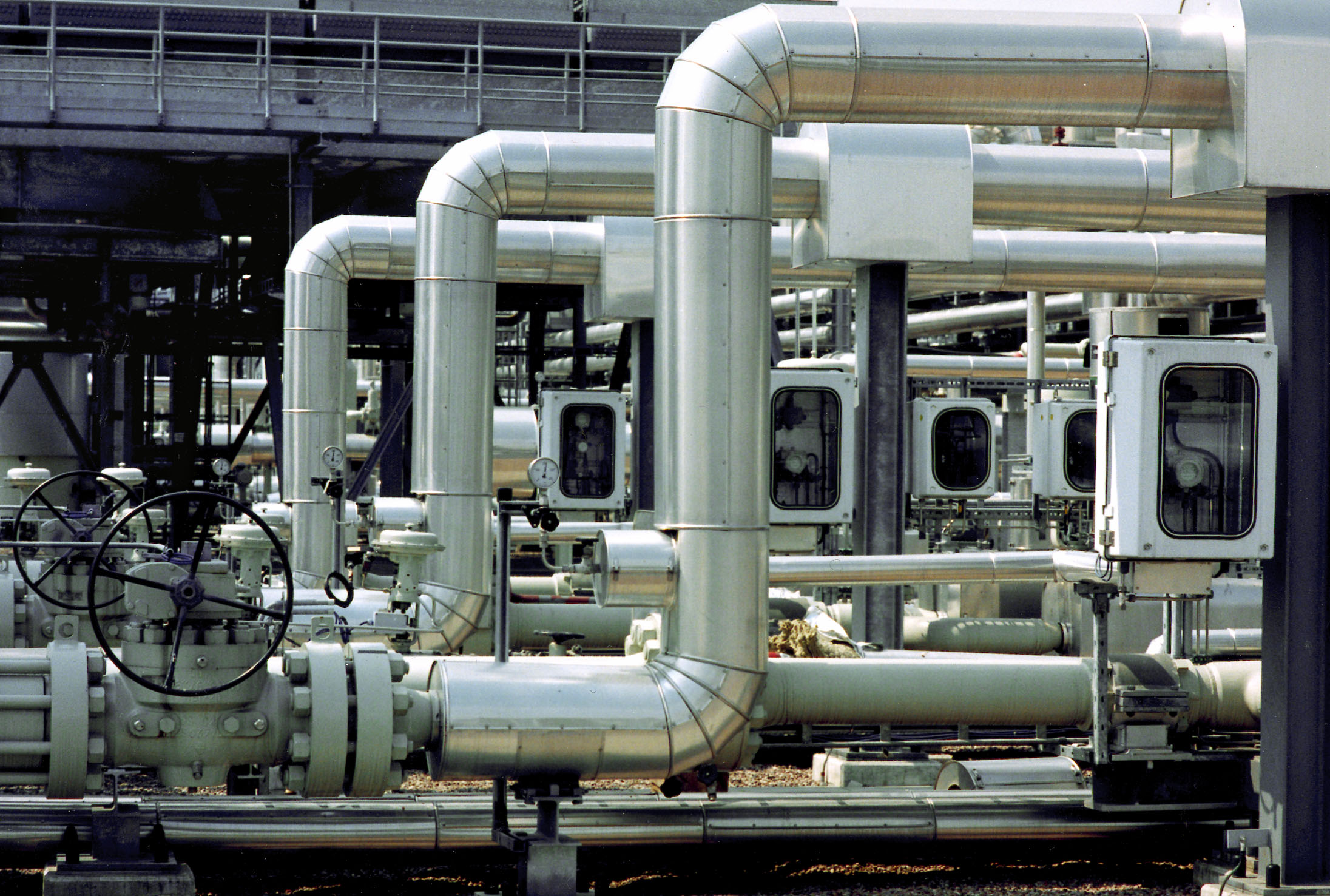 Germany's largest gas storage in Rehden